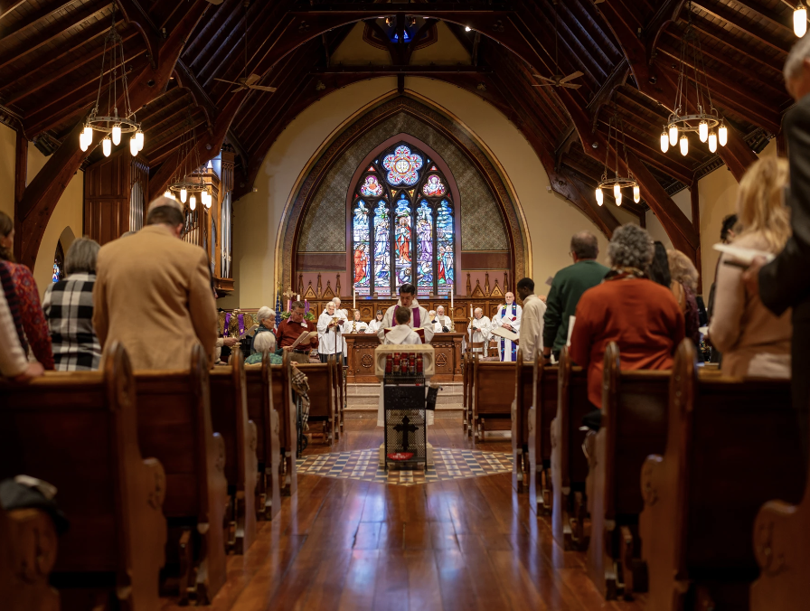 Photo of the congregation at Grace Lutheran Church 